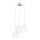 Eglo - Lampa wisząca 3xE27/60W