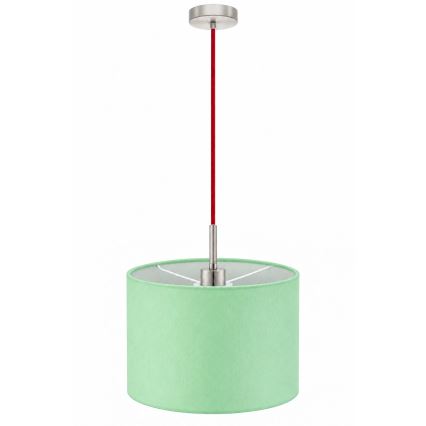 Eglo - Lampa wisząca LED na linku TUNJA 1xE27/60W/230V śr. 20 cm zielony/czerwony