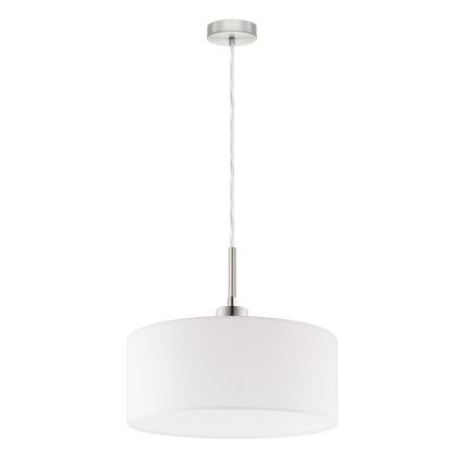 Eglo - Lampa wisząca LED na przewodzie TUNJA 1xE27/60W/230V biała