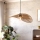 Eglo - Lampa wisząca na lince 1xE27/42W/230V 56 cm brązowa/czarna