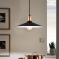 Eglo - Lampa wisząca na lince 1xE27/60W/230V