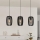 Eglo - Lampa wisząca na linkach 3xE27/40W/230V czarna