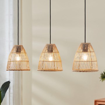 Eglo - Lampa wisząca na linkach 3xE27/40W/230V