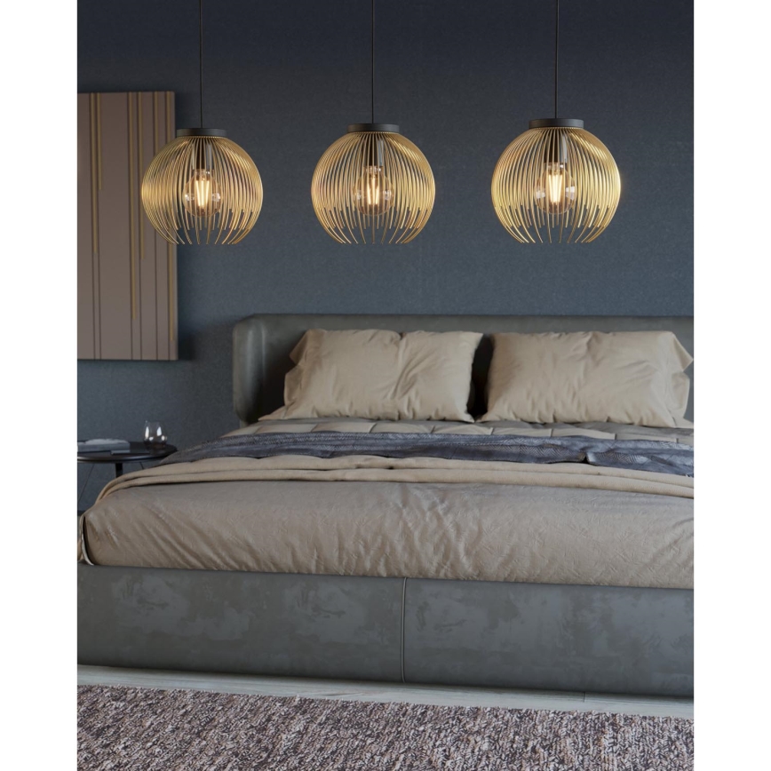 Eglo - Lampa wisząca na linkach 3xE27/40W/230V