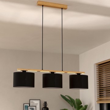 Eglo - Lampa wisząca na linkach 3xE27/40W/230V
