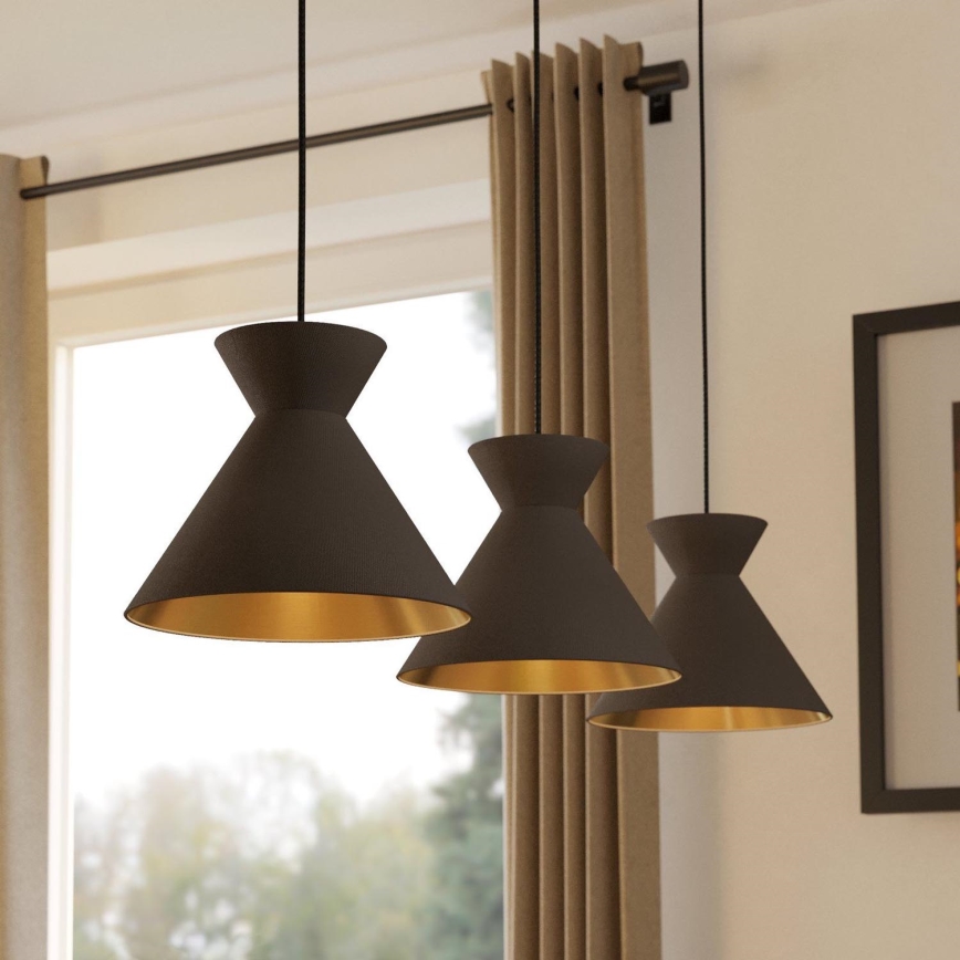 Eglo - Lampa wisząca na linkach 3xE27/40W/230V