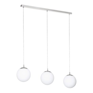 Eglo - Lampa wisząca na linkach 3xE27/40W/230V