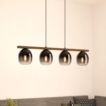 Eglo - Lampa wisząca na linkach 4xE27/40W/230V
