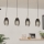 Eglo - Lampa wisząca na linkach 4xE27/40W/230V
