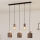 Eglo - Lampa wisząca na linkach 5xE27/40W/230V