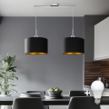 Eglo - Lampa wisząca na linkach TUNJA 2xE27/60W/230V czarna