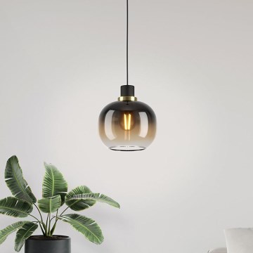 Eglo - Lampa wisząca na linkę 1xE27/40W/230V brązowa