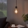 Eglo - Lampa wisząca na linkę 1xE27/40W/230V czarny/złoty