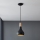 Eglo - Lampa wisząca na linkę 1xE27/40W/230V śr. 18 cm czarna