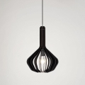 Eglo - Lampa wisząca na linkę 1xE27/40W/230V śr. 38 cm czarna