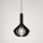 Eglo - Lampa wisząca na linkę 1xE27/40W/230V śr. 38 cm czarna