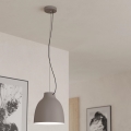 Eglo - Lampa wisząca na linkę 1xE27/40W/230V szara