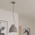 Eglo - Lampa wisząca na linkę 1xE27/40W/230V szara