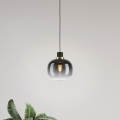 Eglo - Lampa wisząca na linkę 1xE27/40W/230V szara