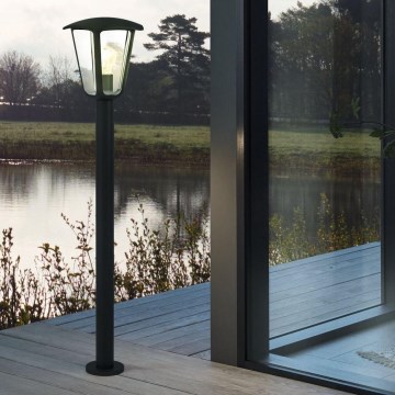 Eglo - Lampa zewnętrzna 1xE27/60W/230V IP4wysokość 995 czarna