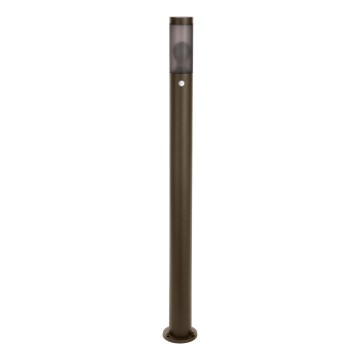 Eglo - Lampa zewnętrzna z czujnikiem 1xE27/15W/230V 110 cm IP44