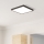 Eglo - Łazienkowy plafon LED 13W/230V 2700/4000/6500K 29x29 cm IP44 czarny