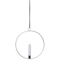 Eglo - LED Dekoracja bożonarodzeniowa RING 1xLED/0,06W/1xAA srebrna