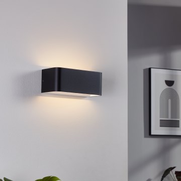 Eglo - LED Kinkiet LED/10W/230V 3000K czarne