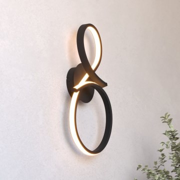 Eglo - LED Kinkiet LED/11,4W/230V 3000K czarny