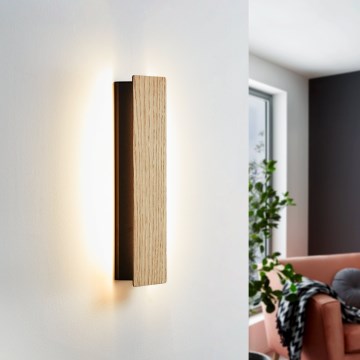 Eglo - LED Kinkiet LED/12W/230V 3000K brązowy