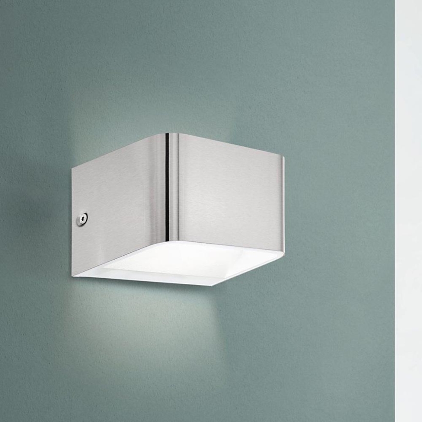 Eglo - LED Kinkiet LED/6W/230V 3000K matowy chrom