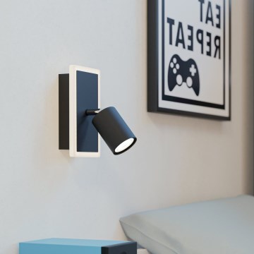 Eglo - LED kinkiet punktowy LED/7W/230V czarny