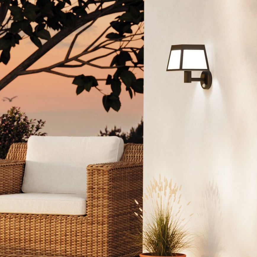 Eglo - LED Kinkiet solarny z czujnikiem LED/7,5W/3,7V 2200 mAh IP44