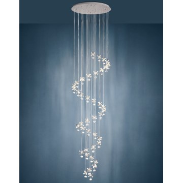 Eglo - LED Kryształowy ściemniany żyrandol na lince 40×LED/1,8W/230