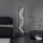 Eglo - LED Lampa podłogowa ściemnialna LED/23W/230V 2700-6500K czarny/złoty + zdalne sterowanie