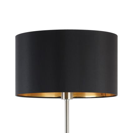 Eglo - LED  Lampa podłogowa TUNJA 1xE27/60W/230V matowy chrom/czarna
