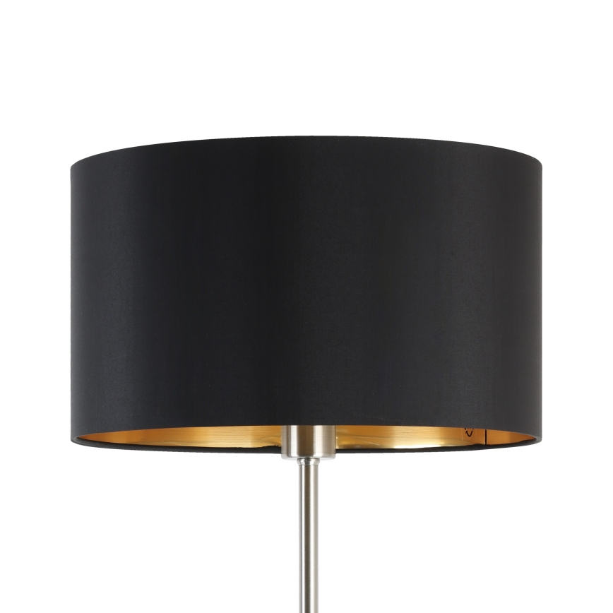 Eglo - LED  Lampa podłogowa TUNJA 1xE27/60W/230V matowy chrom/czarna