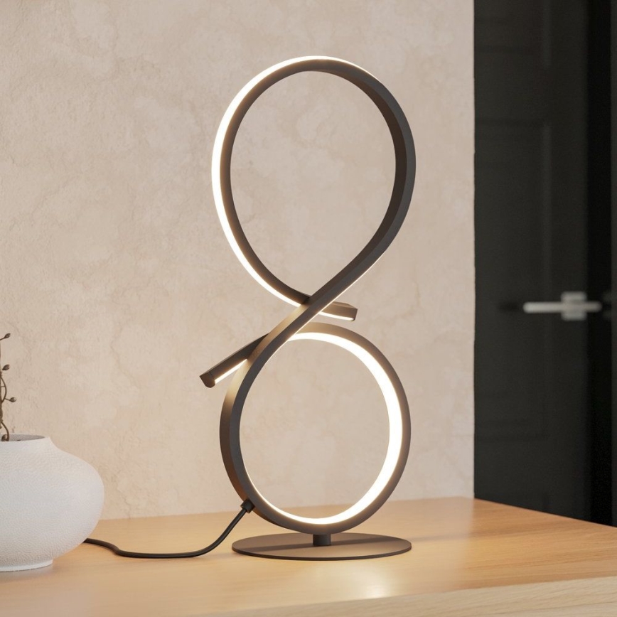 Eglo - LED Lampa stołowa LED/11,4W/230V 3000K czarna