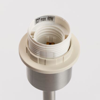 Eglo - LED Lampa stołowa TUNJA 1xE27/60W/230V kremowa