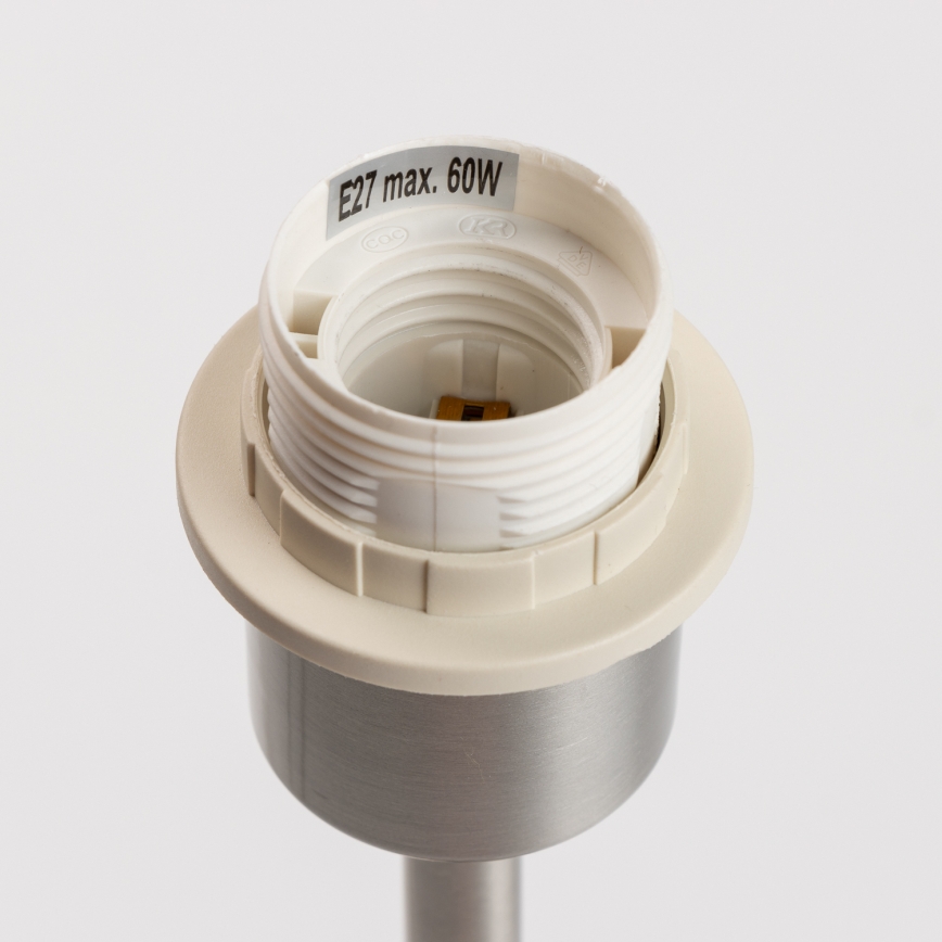 Eglo - LED Lampa stołowa TUNJA 1xE27/60W/230V kremowa