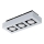 Eglo - LED lampa sufitowa 3xGU10-LED/5W/230V