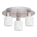 Eglo - LED Lampa sufitowa MY CHOICE 3xE14/4W/230V matowy chrom/biały