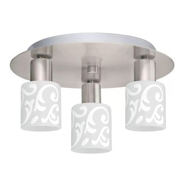 Eglo - LED Lampa sufitowa MY CHOICE 3xE14/4W/230V matowy chrom/biały