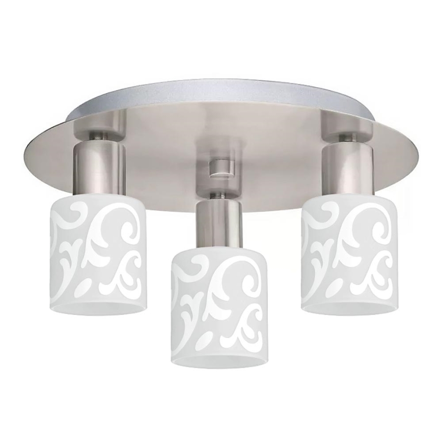 Eglo - LED Lampa sufitowa MY CHOICE 3xE14/4W/230V matowy chrom/biały