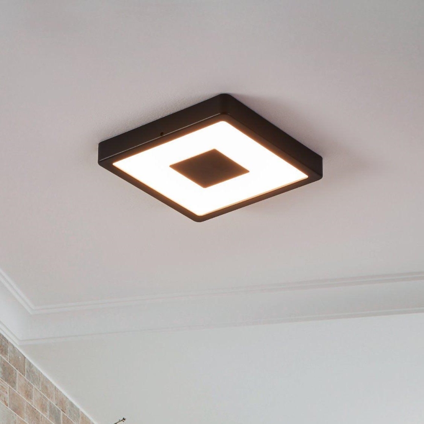 Eglo - LED Lampa sufitowa zewnętrzna LED/17W/230V IP44 czarna