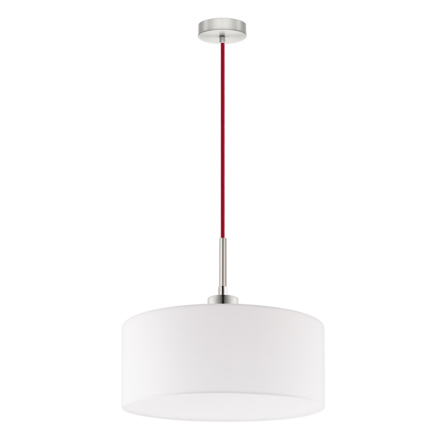 Eglo - LED  Lampa wisząca na przewodzie TUNJA 1xE27/60W/230V biała