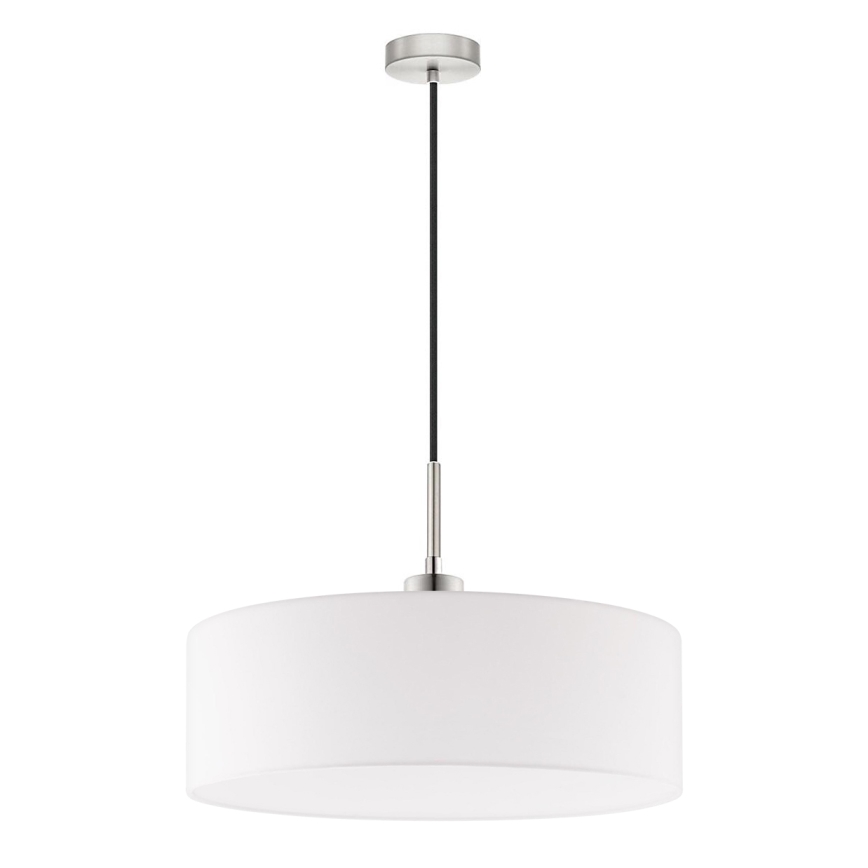 Eglo - Lampa wisząca LED na linkę TUNJA 1xE27/60W/230V biała
