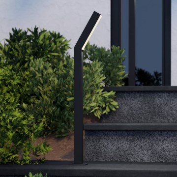 Eglo - LED lampa zewnętrzna 2xLED/4,5W/230V IP44 czarna