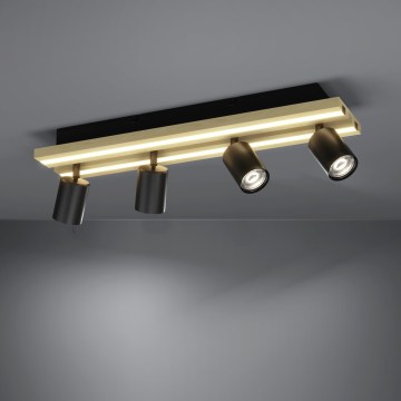 Eglo - LED oprawa punktowa 4xLED/2,2W/230V + 2xLED/1,2W + 2xLED/2W beżowa/czarna