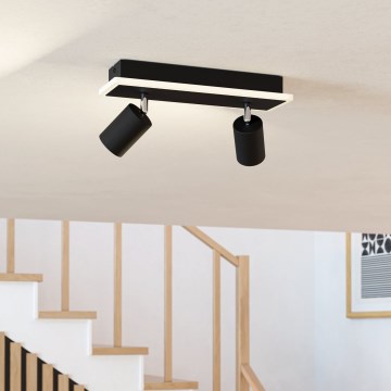 Eglo - LED oprawa punktowa LED/12W/230V czarna